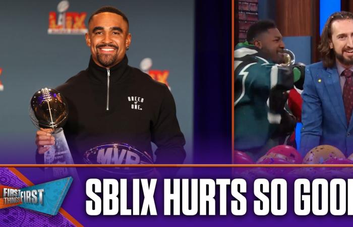 What did Jalen Hurts prove in the Eagles' Super Bowl LIX win vs. Chiefs? | First Things First - Iqraa news