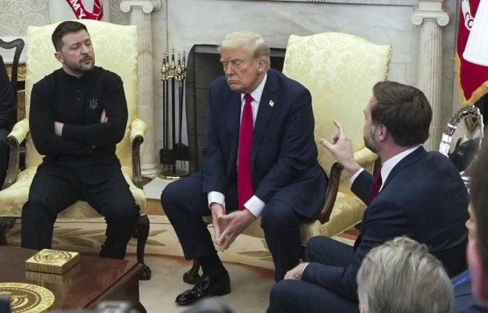 What
      they
      said:
      Trump,
      Zelenskyy
      and
      Vance's
      heated
      argument
      in
      the
      Oval
      Office - Iqraa news