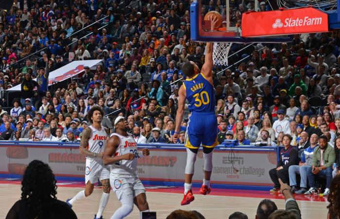 Warriors'
      Steph
      Curry
      dunks
      for
      first
      time
      in
      six
      years,
      vows
      never
      again - Iqraa news