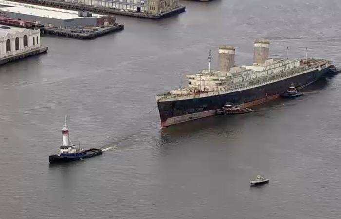 SS
      United
      States
      arrives
      in
      Alabama
      to
      become
      world's
      largest
      artificial
      reef - Iqraa news