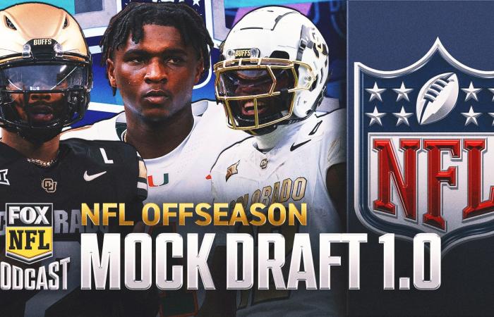 NFL Mock Draft 1.0: Cam Ward, Shedeur Sanders & Travis Hunter headline first round | NFL on FOX Pod - Iqraa news