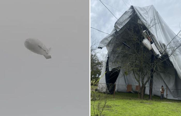 Customs
      and
      Border
      Protection
      identifies
      ‘blimp'
      that
      fell
      from
      sky
      in
      North
      Texas - Iqraa news