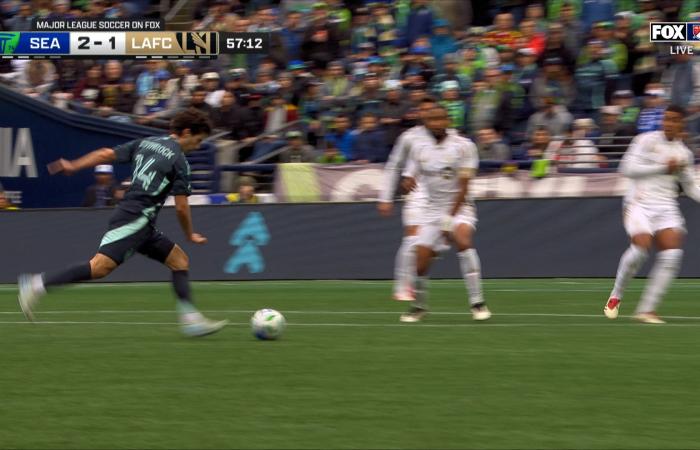 Paul Rothrock drills an outside-the-box SCREAMER to help Seattle Sounders grab 2-1 lead over LAFC - Iqraa news