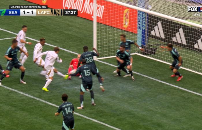 Nathan Ordaz's timely strike helps LAFC level the game vs. Seattle Sounders - Iqraa news