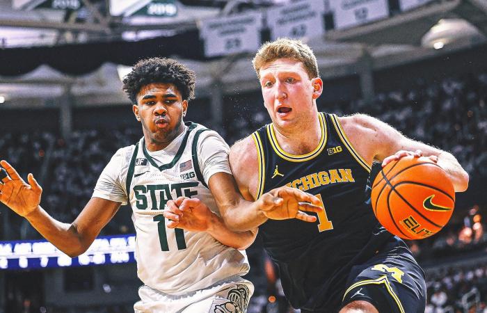 No. 8 Michigan State tops No. 17 Michigan, wins Big Ten title by three games - Iqraa news