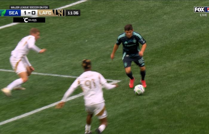 Kalani Kossa-Rienzi embarrasses LAFC's backline to help Seattle Sounders strike first - Iqraa news