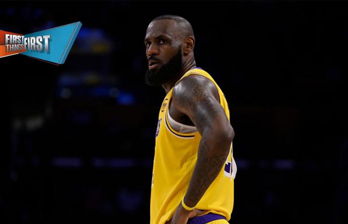 Are the Lakers in trouble with LeBron James sidelined for 1-2 weeks? | First Things First - Iqraa news