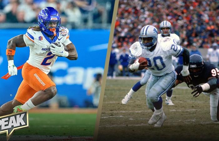 Michael Irvin calls for the Dallas Cowboys to draft Ashton Jeanty, the next ‘Barry Sanders’ | Speak - Iqraa news