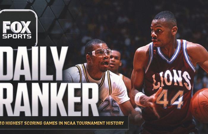 What are the 10 highest-scoring games in NCAA Tournament history? - Iqraa news