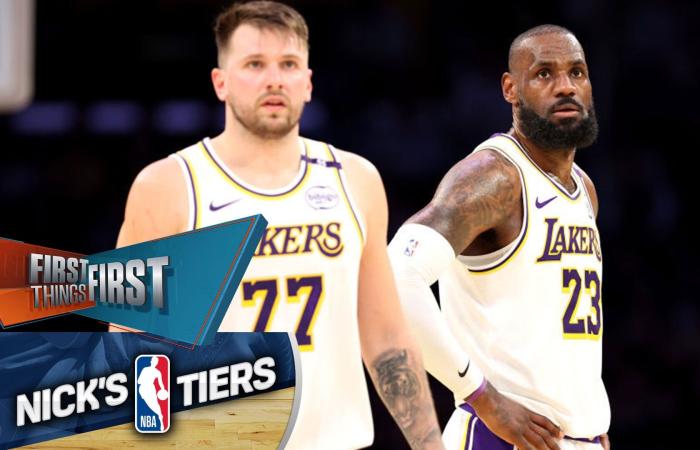 Lakers could win Finals "if healthy," Cavs and OKC climb up in Nick's Tiers | First Things First - Iqraa news