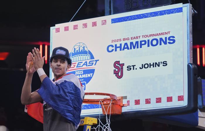 No.
      6
      St.
      John's
      beats
      Creighton
      82-66
      for
      1st
      Big
      East
      Tournament
      crown
      in
      25
      years - Iqraa news